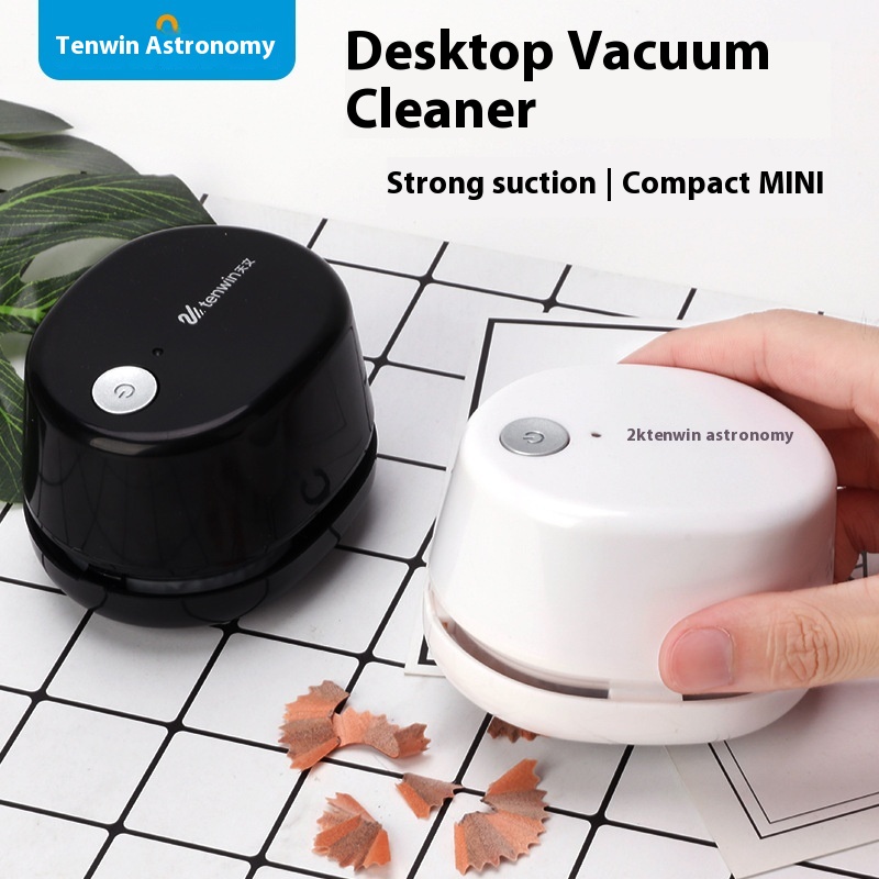 Astronomy Desktop Vacuum Cleaner Rechargeable Handheld Portable Student Electric Cleaning Eraser Pencil Shavings Cleaner8053