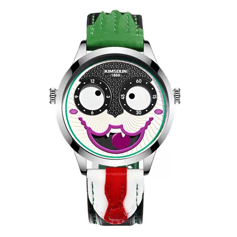 Russian Clown Fashion Personality Waterproof Men's Watch Quartz Watch