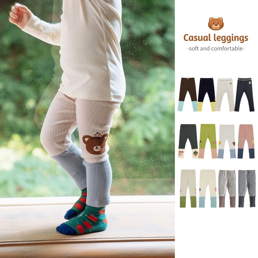 Ready-made Children's Plus Velvet Thickened German Velvet Leggings Autumn And Winter Children's Clothing Boys And Girls Baby Korean Cartoon Pants Winter