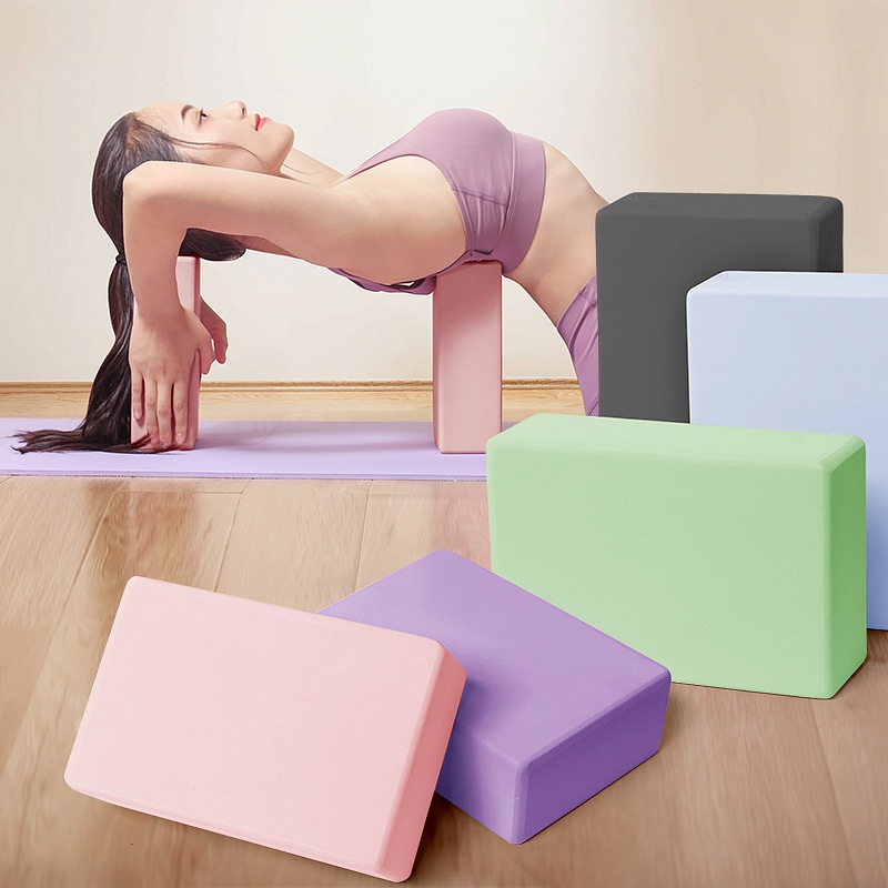 One Line Horse Leg Press Aid Solid Eva Yoga Block For Beginners