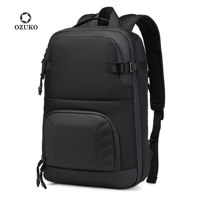 Ozuko Business Backpack Lightweight Waterproof School Bag Backpack High Value Middle School Student Computer Bag Backpack