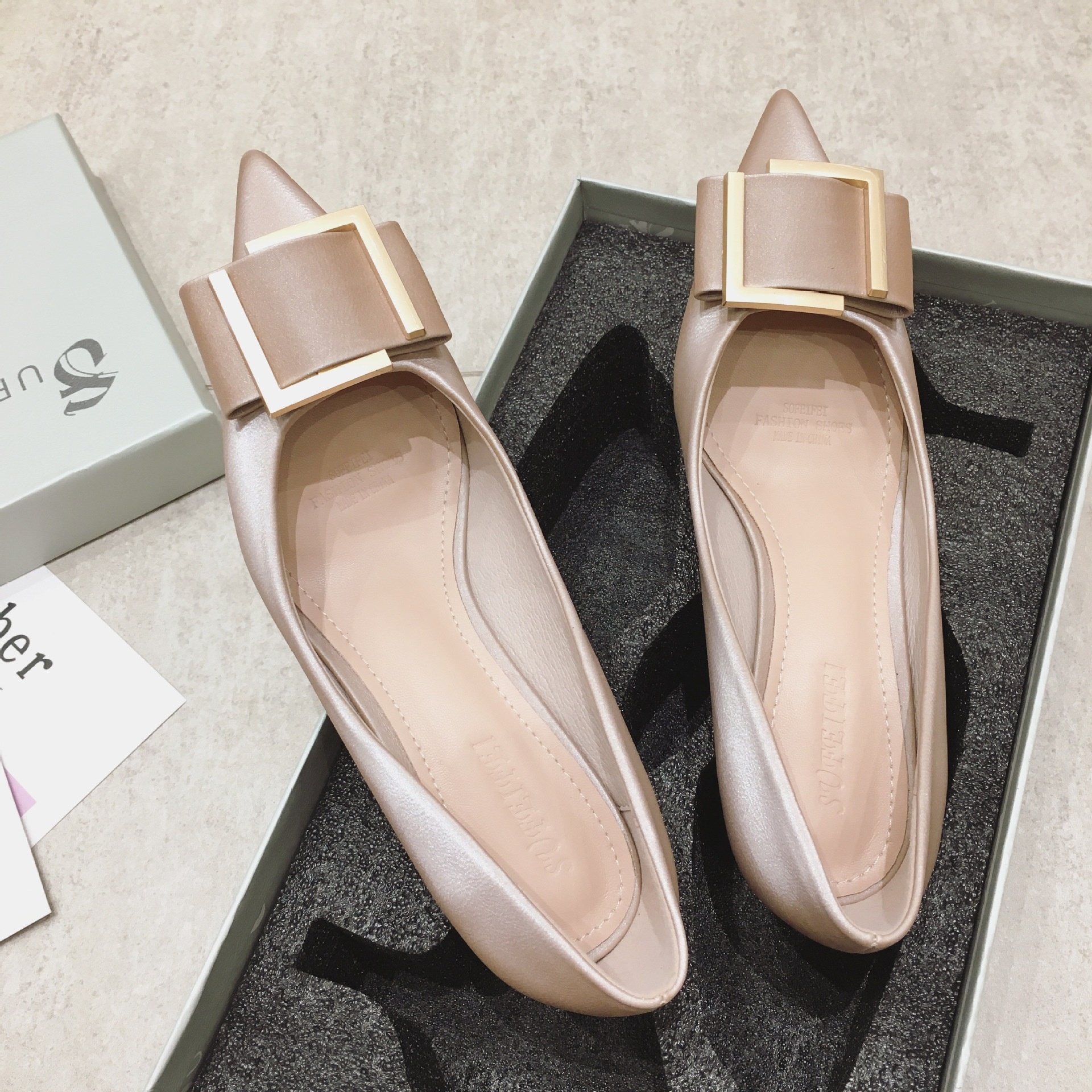 666-10 Fashion Ladies Single Shoes Pointed Toe Shallow Mouth High Heels Women's Stiletto Style Girl Style Professional Work Women's Shoes