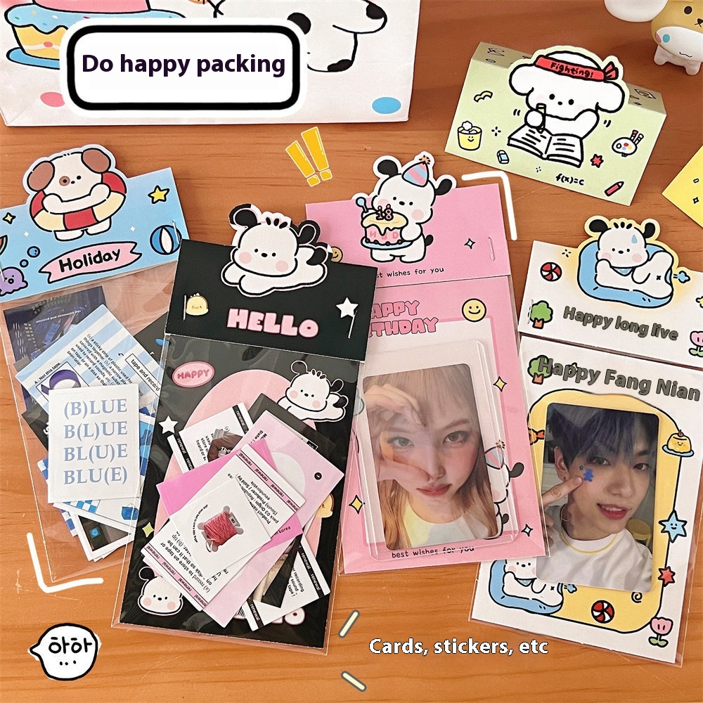 Tengyi Original Cardboard Packaging Back Card Small Card Protection Packaging Material Cute Wind Paper Cardboard