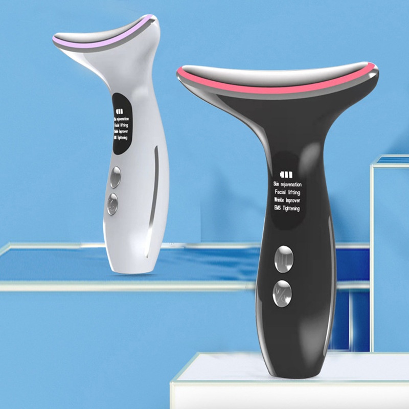 Neck Beautytrument Introductiontrument E M S Lifting And Tightening Neck Beautytrument Facial Vibration Massager To Remove Nasolabial Folds