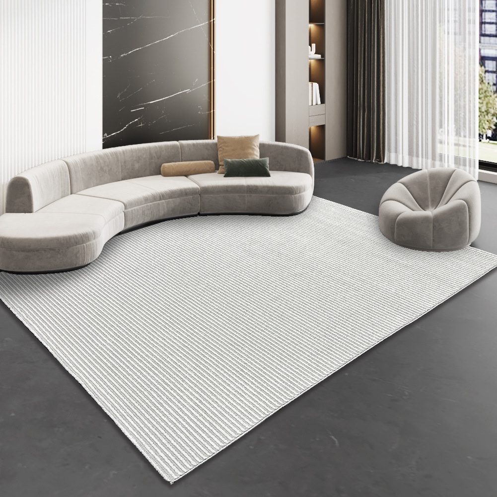 Modern Simple Polypropylene Carpet Living Room Wilton Woven Light Luxury Bedroom Bedside Blanket Tea House Floor Mat - 3