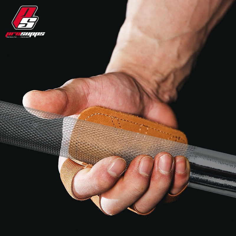 Cowhide Fitness Assistance Belt Four-finger Palm Guard Fitness Protective Gear Half-finger Anti-slip Equipment Horizontal Bar Hand Guard