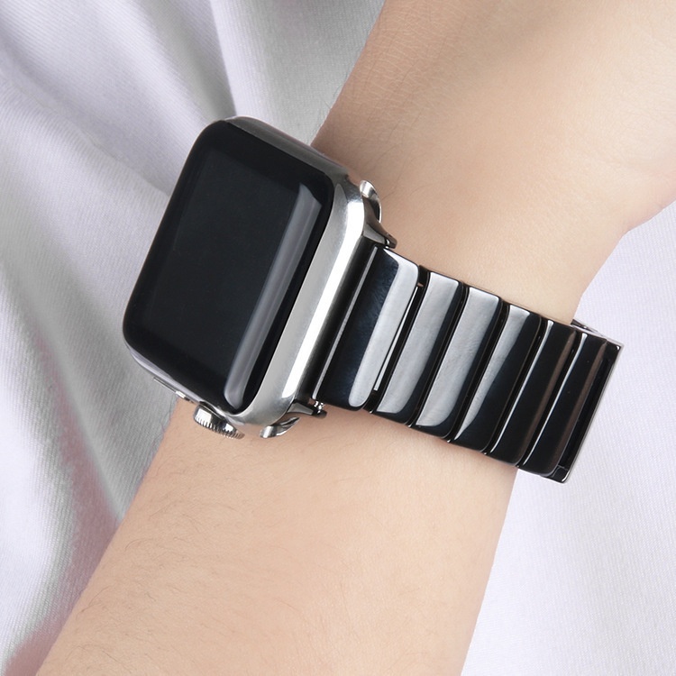 Applicable To Apple Watch Ceramic Apple Watch Strap Iwatch Universal Ceramic38/42mm Men And Women