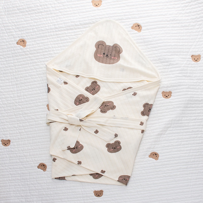 Born Supplies Baby Summer Thin Swaddle Baby Summer Breathable Swaddle Blanket Baby Dery Room Swaddle