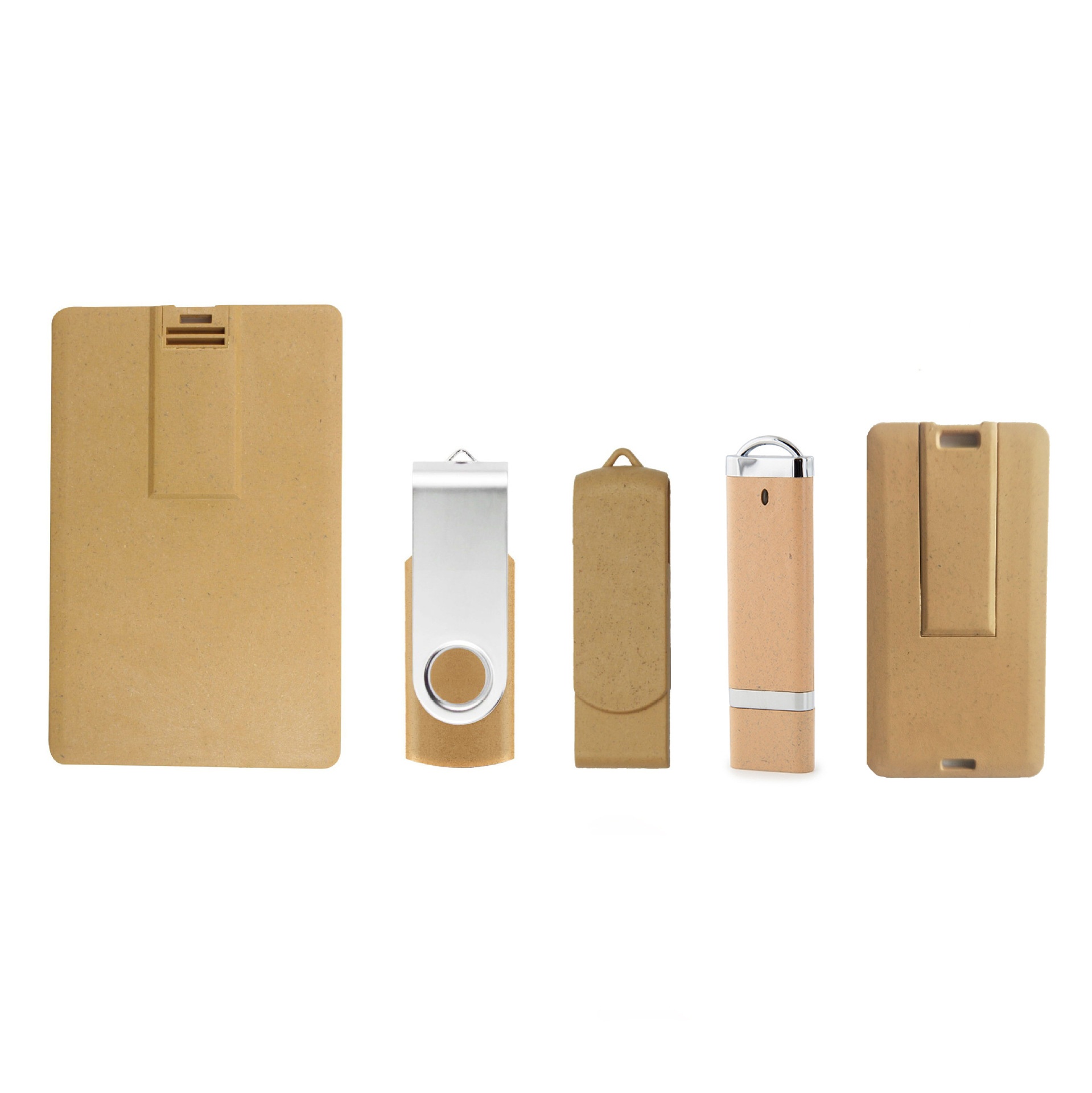 ESGECOFriendly Paper Decomposable Material High-quality Multiple Shapes Flash Drive4/8/16/32/64 GB