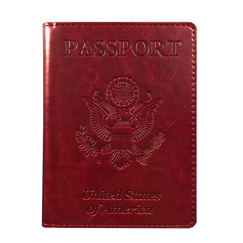 USPassport Cover Passport Holder Multiple Colors Can Be PUImitation Leather Passport Holder - 5