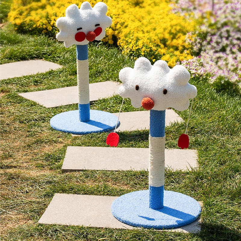 Emoticons Wear And Tear Resistant Vertical Anti-scratch Grinding Claw Sisal Cat Toy Cat Climbing Frame