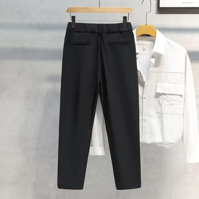 British Style Yuppie Pants For Men Autumn Niche Design Suit Pants Naples Trousers Drape Light Luxury Men's Wear