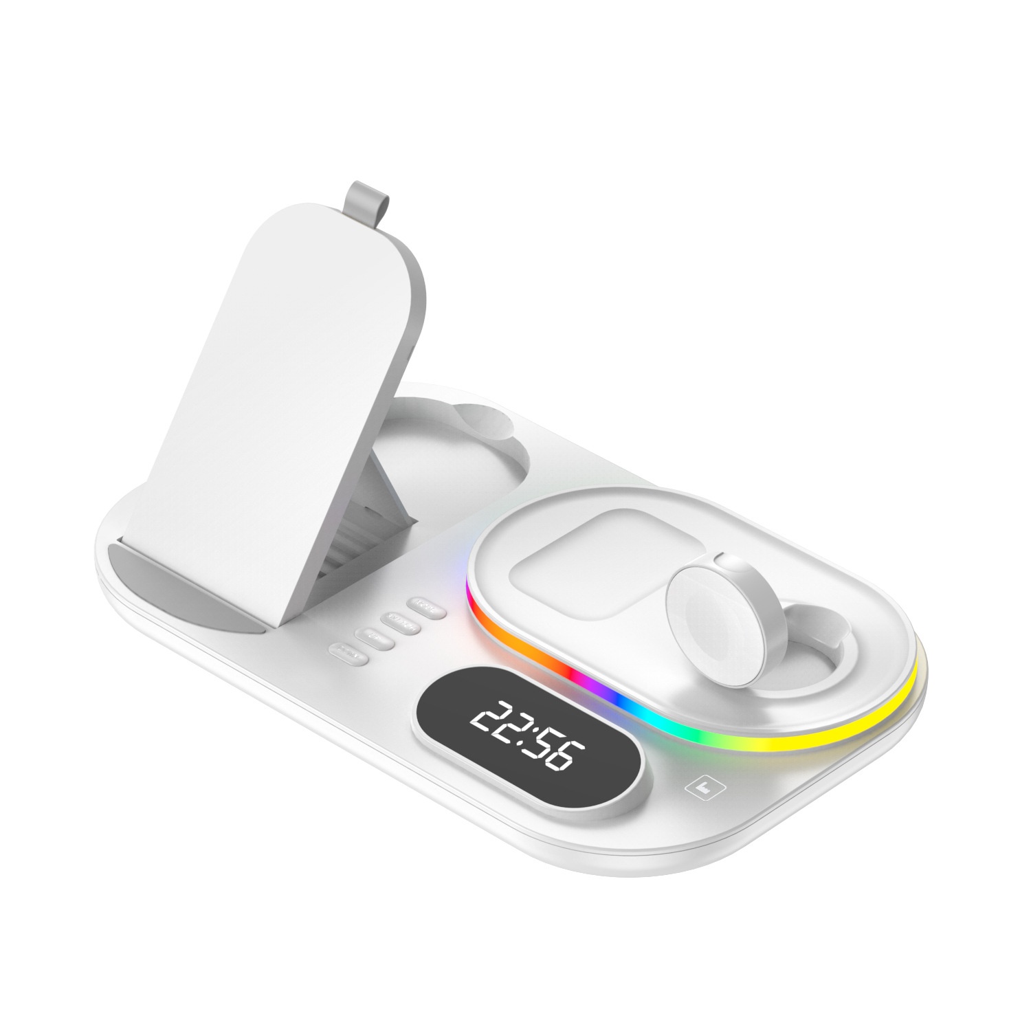 Colorful Neon Four-in-One30 WFast Wireless Charging Station