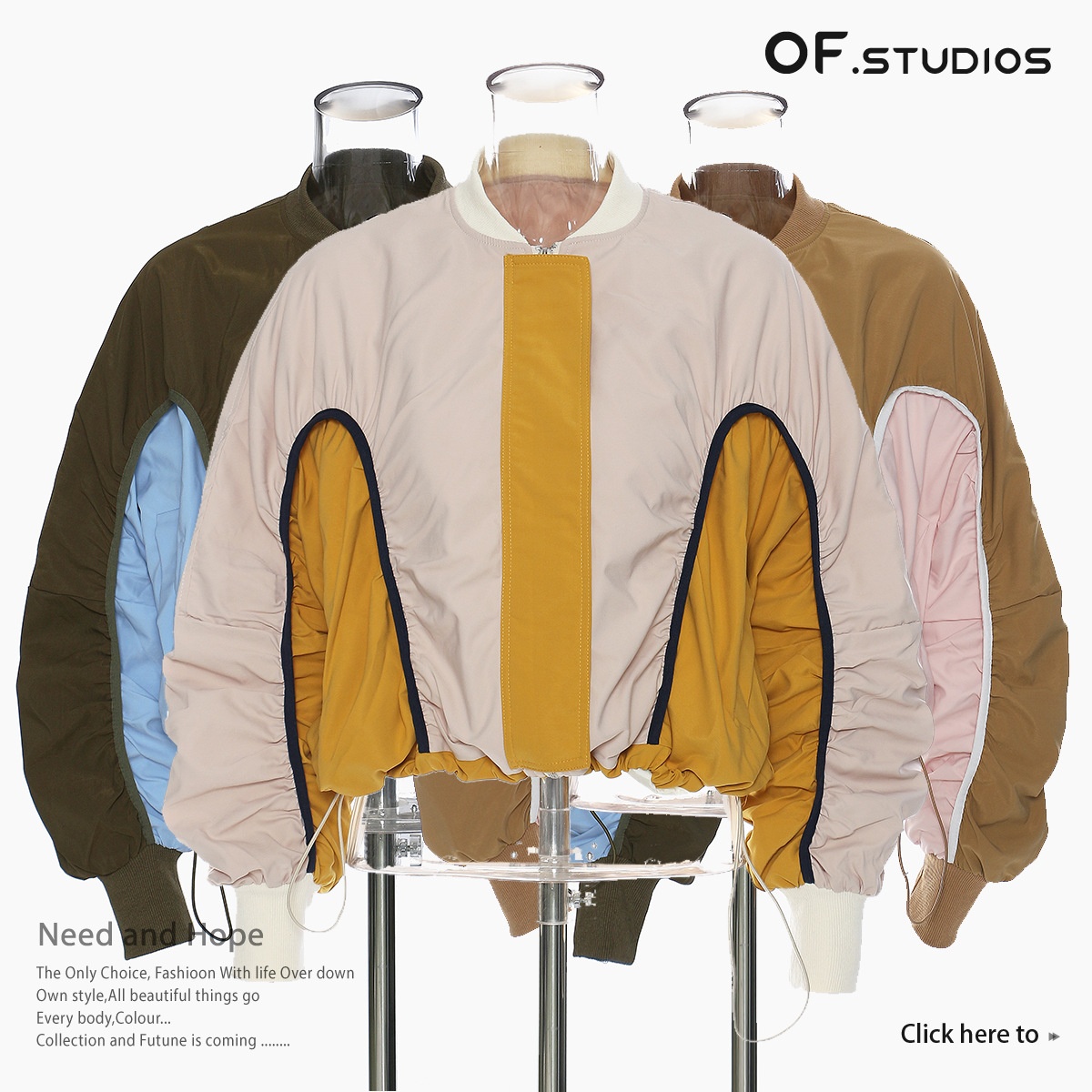 Autumn Women's Clothing Niche Design Street All-match Contrast Color Drawstring Loose Casual Small Jacket1429