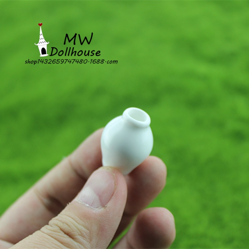 52 DOLLHOUSEDollhouse Accessories Craft Creative Gift Ceramic Small Vase C7007