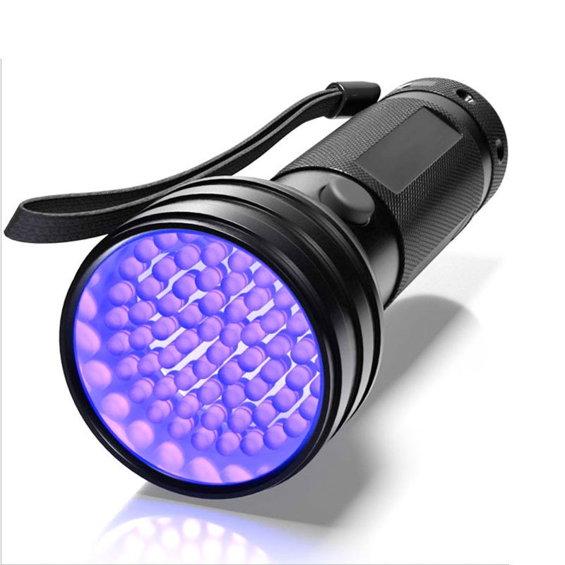 395 UVUVBanknotepection Light Pet Urine51 LEDPurple Flashlight