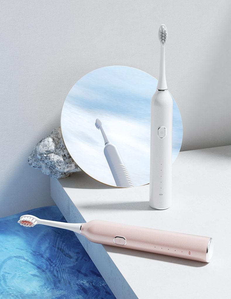 Adult Household Soft-bristled Waterproof Magnetic Levitation Sonic Electric Toothbrush
