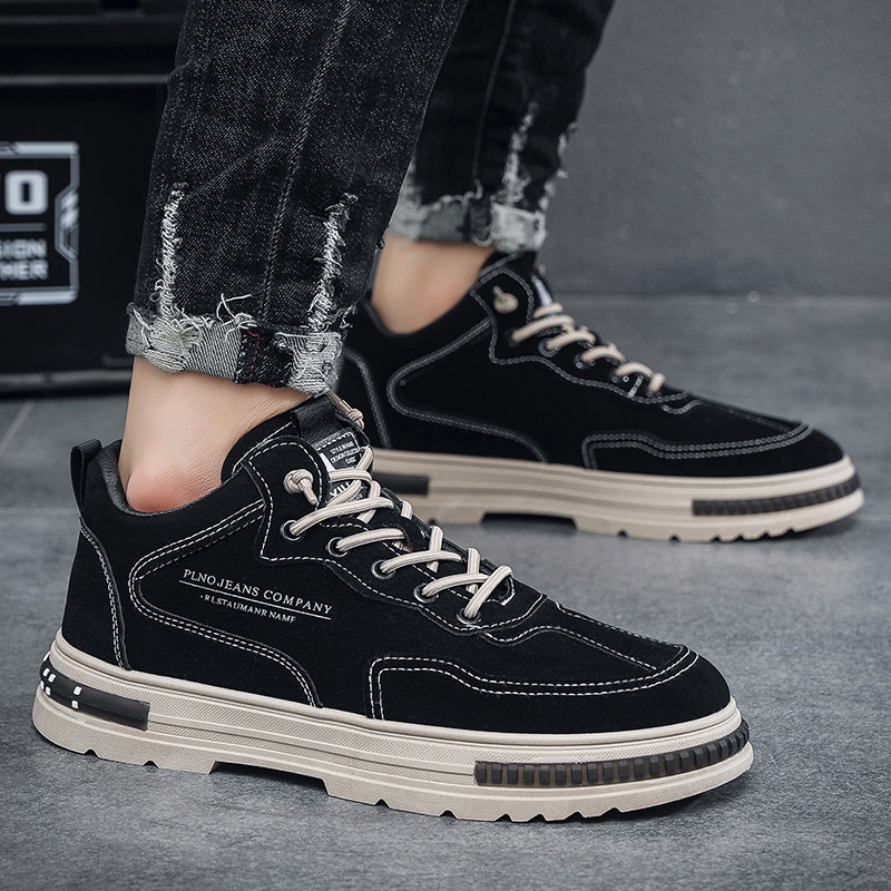 Autumn Men's Shoes, Labor Protection Shoes, Breathable Men's Casual Sports Shoes, Y Versatile Work Shoes For Men