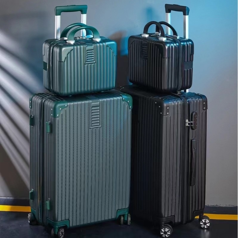 Luggage Women's Travel Trolley Men's20-inch Password Leather Suitcase Universal Wheel Strong And Durable Large Capacity