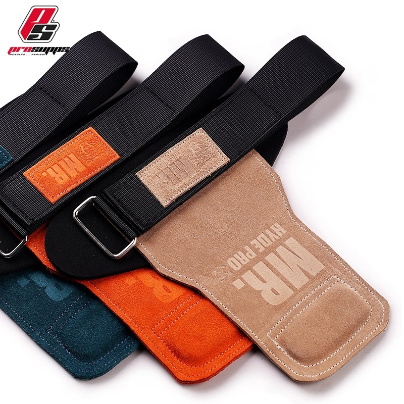 Gym Hard Pull Hyde Strength Training Cowhide Hand Guard Booster Strap