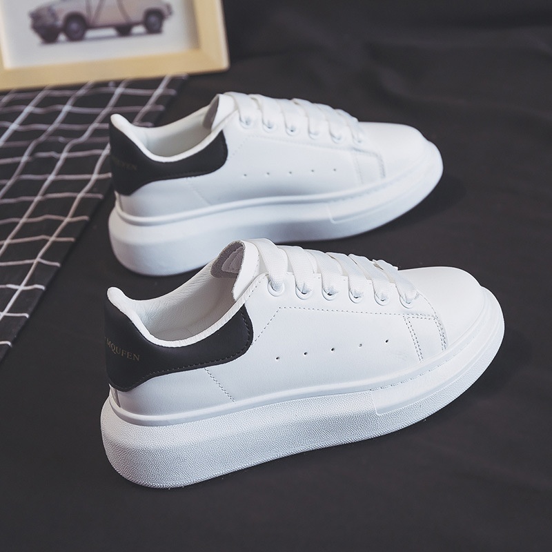 Little White Shoes Are Versatile,Student Thick-soled Women's Shoes,Couples'Sneakers,Sports Casual Shoes,Spring