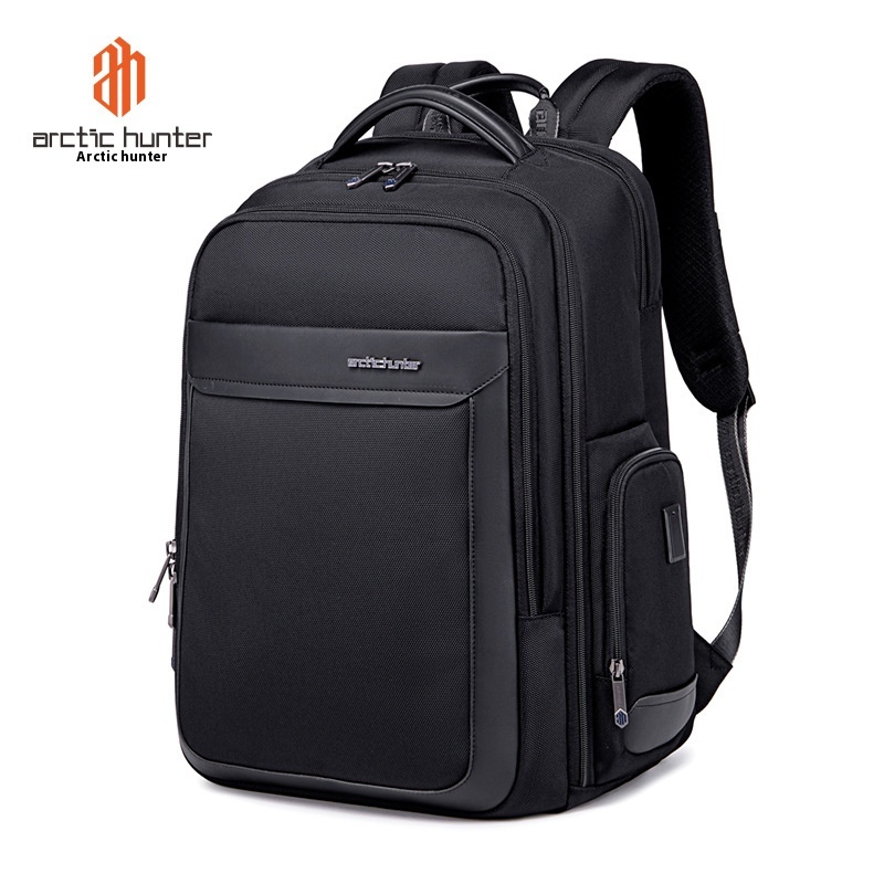 Arctic Hunter Men's Large Capacity17-inch Laptop Backpack Daily Commuting Business Travel Computer Bag