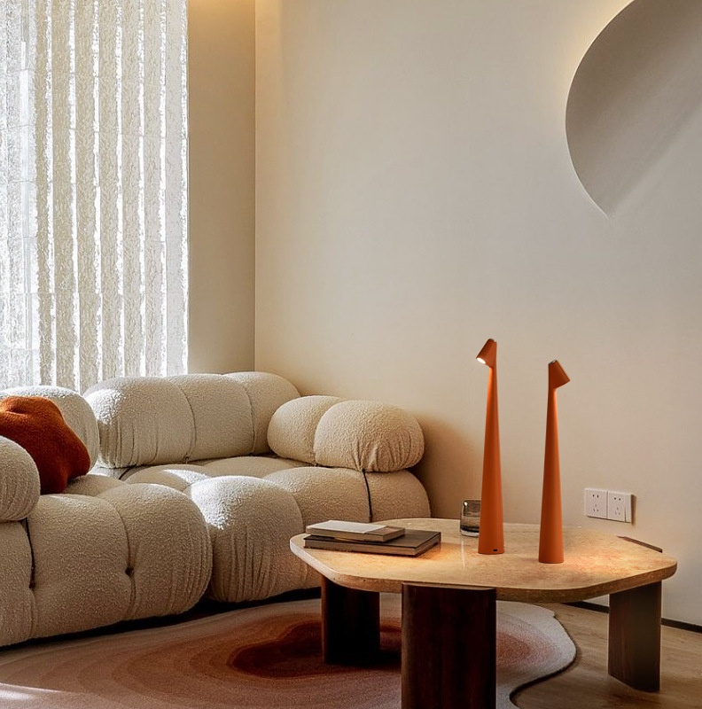 Simple Bedside Desktop Loarrior Personality Warm Charging Lamp Touch Night Light