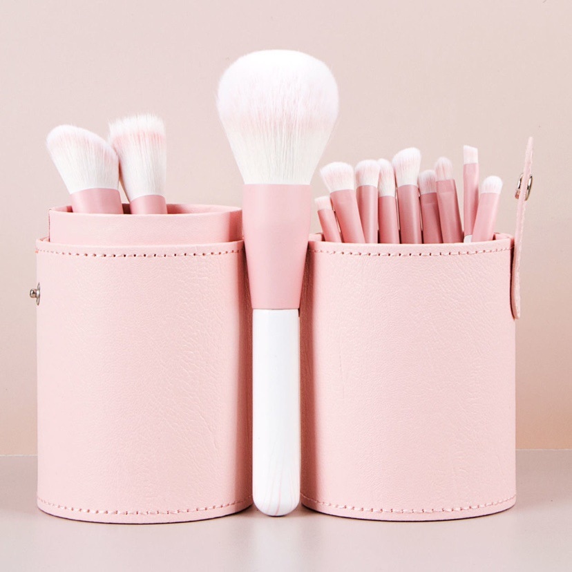 Xiaolai Recommends12 Clear Sky Makeup Brush Set Cangzhou Super Soft Powder Brush Eye Shadow Brush Lip Brush Complete Set Of Tools - 1