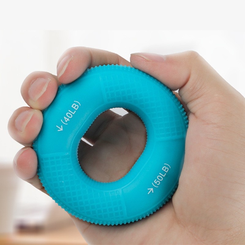 O-Grip Silicone Grip Ring20-Pound Elastic Trainer For Children And Adults