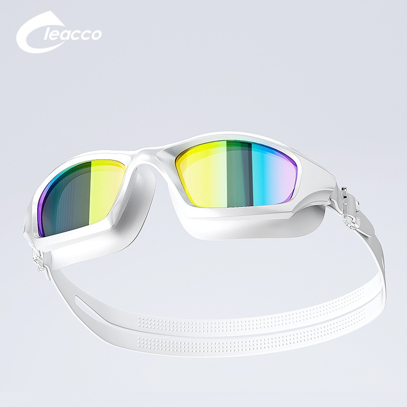 Waterproof And Anti-fog Swimming Goggles For Men And Women Adult Professional Myopia Large-frame Swimming Goggles Equipment