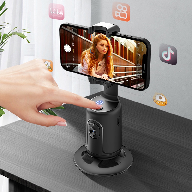 Intelligent360°,Intelligent AIFace Recognition,Fully Automatic Follow-up,Mobile Phone Gimbal Bracket,Follow-up Device