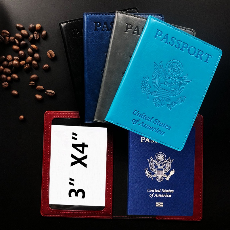 USPassport Cover Passport Holder Multiple Colors Can Be PUImitation Leather Passport Holder - 4