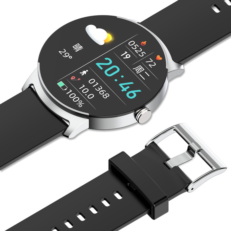 Non-invasive Blood Sugar And Body Temperature Smart Watch Bracelet Blood Pressure Blood Oxygen N F C Access Control K S02 Smart Watch - 5