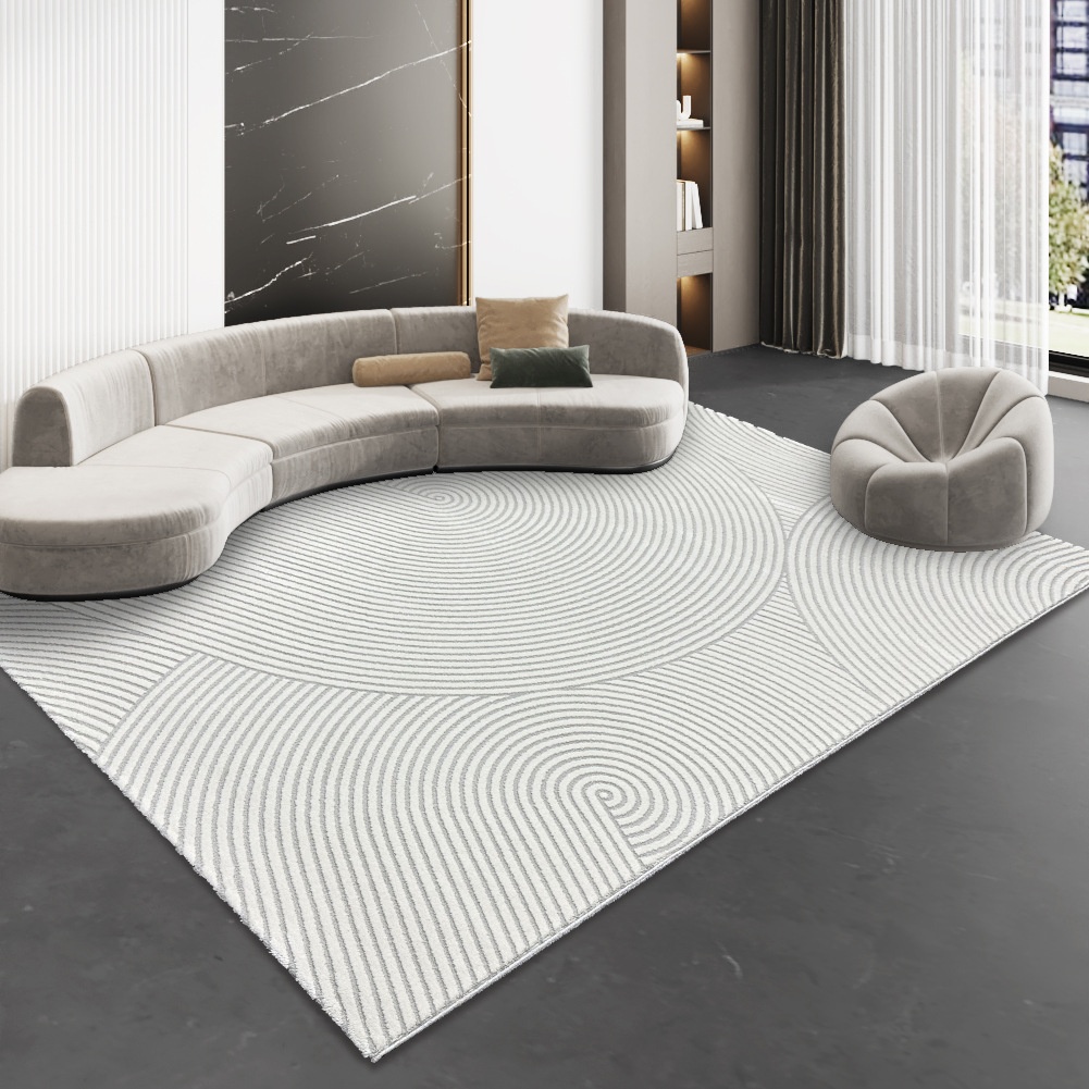 Modern Simple Polypropylene Carpet Living Room Wilton Woven Light Luxury Bedroom Bedside Blanket Tea House Floor Mat - 2