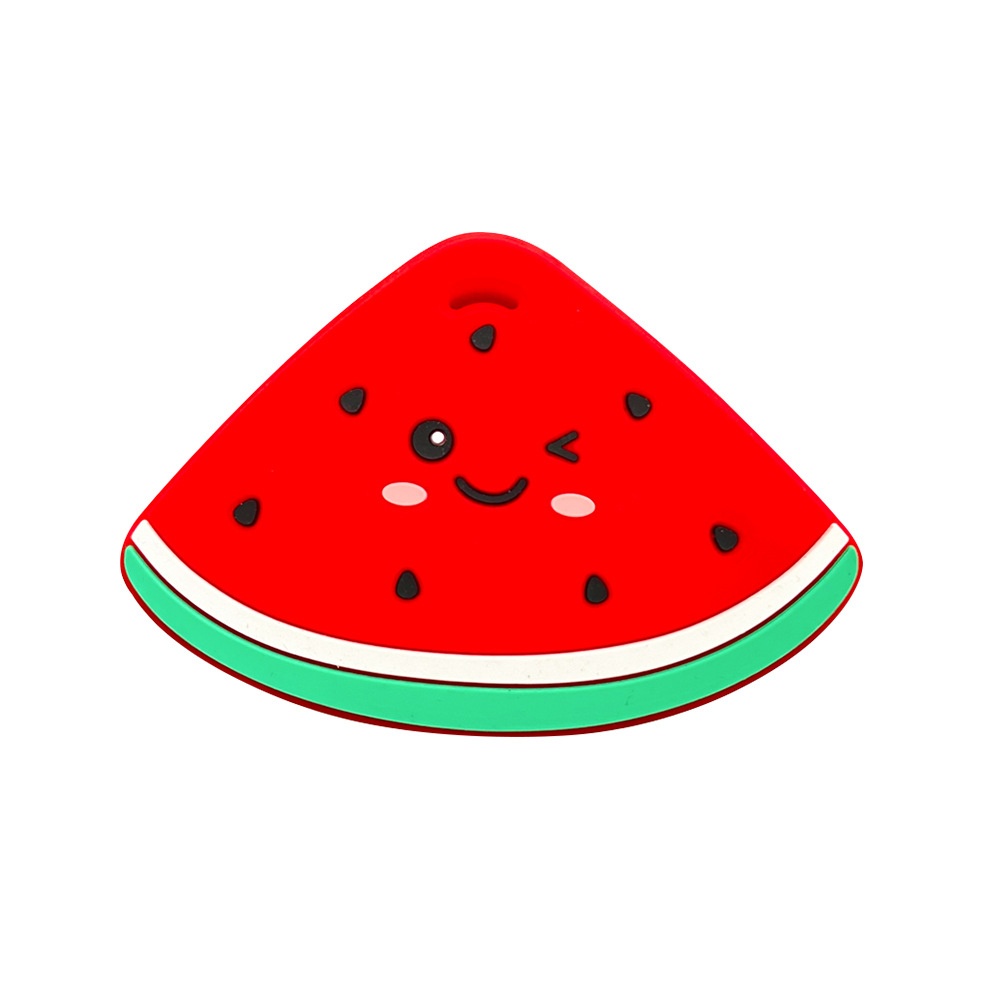 Watermelon Fruit Silicone Teether Baby Teething Period Molar Stick Chewing Gum Children's Anti-sucking Hand Toy