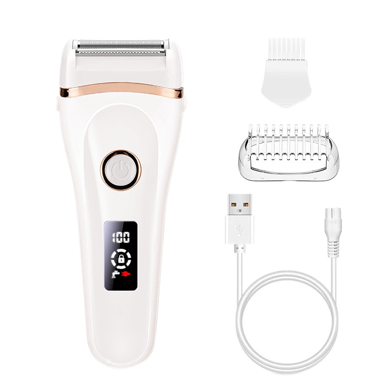 USBElectric Waterproof Rechargeable Hair Remover For Women