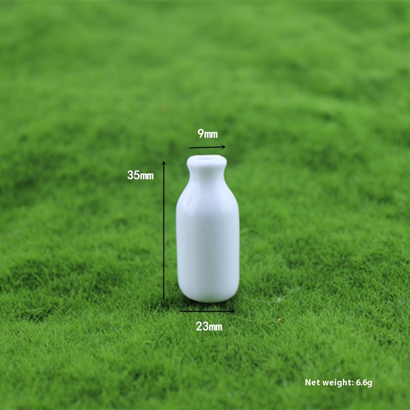 52 DOLLHOUSEMiniature Food Play Scene Model Dollhouse Accessories Ceramic Small Vase C7011