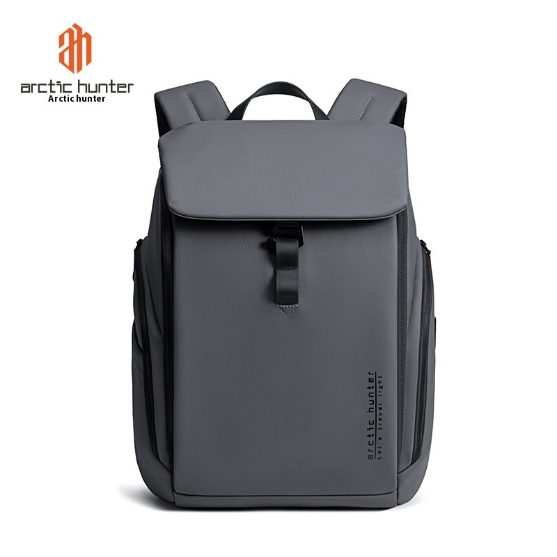 Men's Business Commuter Backpack Splash-proof Wear-resistant Large-capacity Business Trip Travel USBComputer Backpack