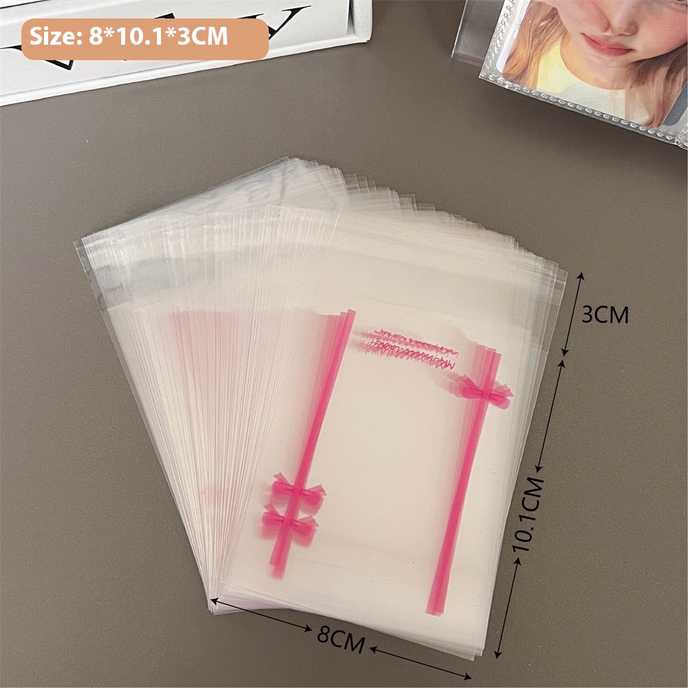 High-value Cute Puppy Self-adhesive Bag Small Card Notebook Sticker Packaging Bag Baked Candy Packaging Bag